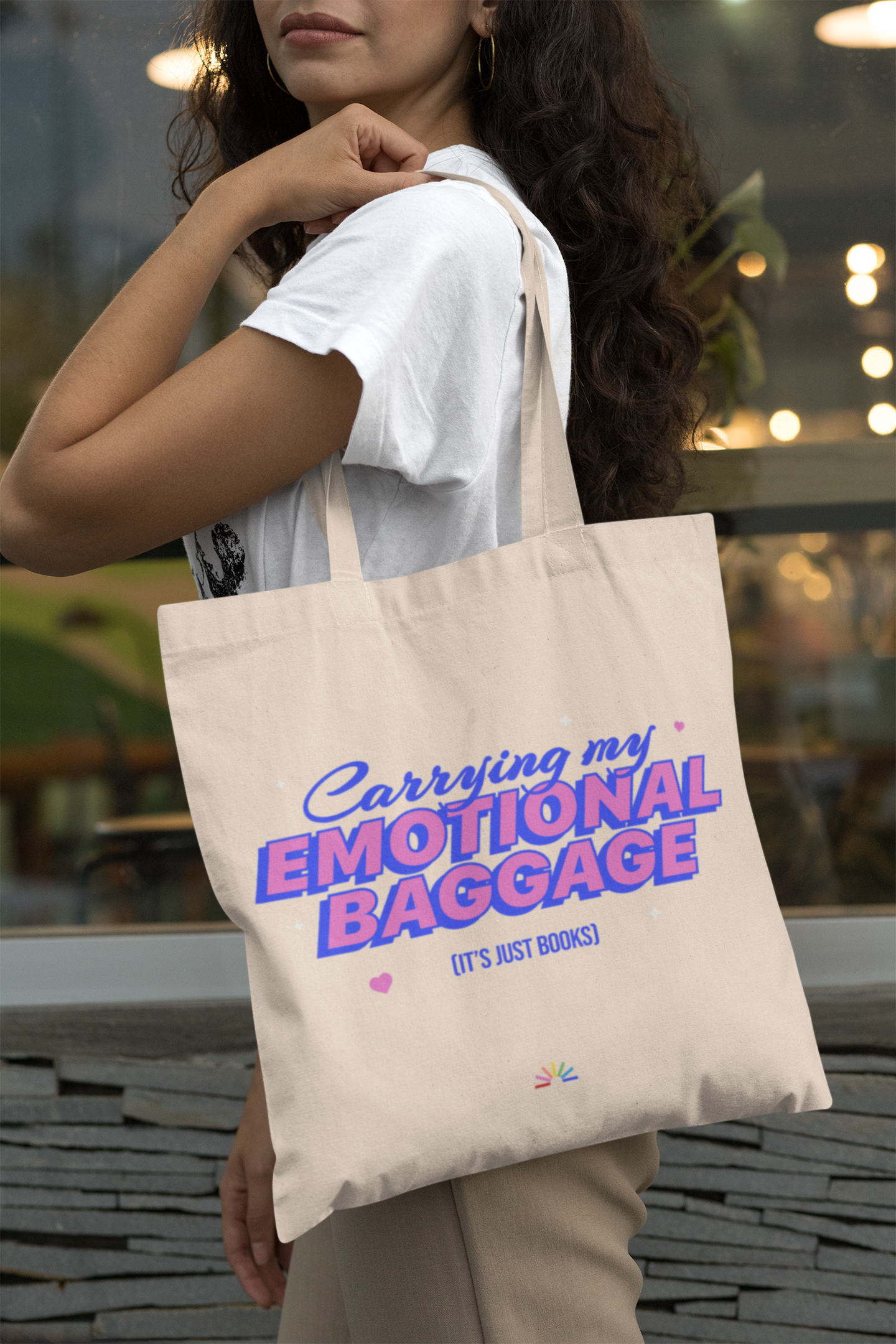 Carrying My Emotional Baggage Tote Bag